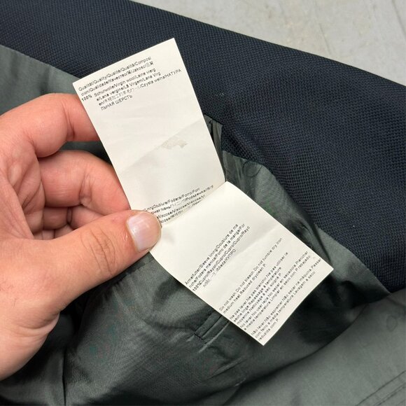 Hugo Boss Hopsack Blazer Wool Sport Coat Black "Tizian" 44L - Picture 11 of 11